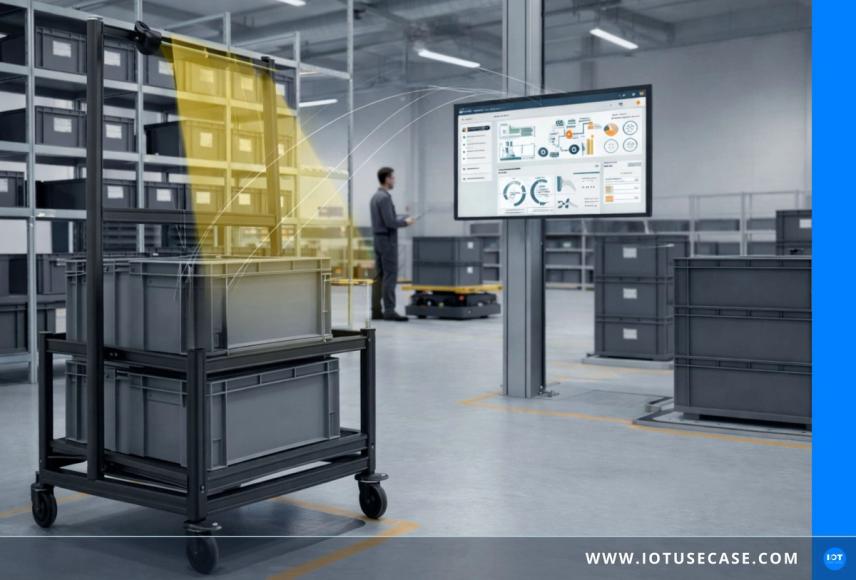 IoT-based returnable management optimizes material flow and replenishment