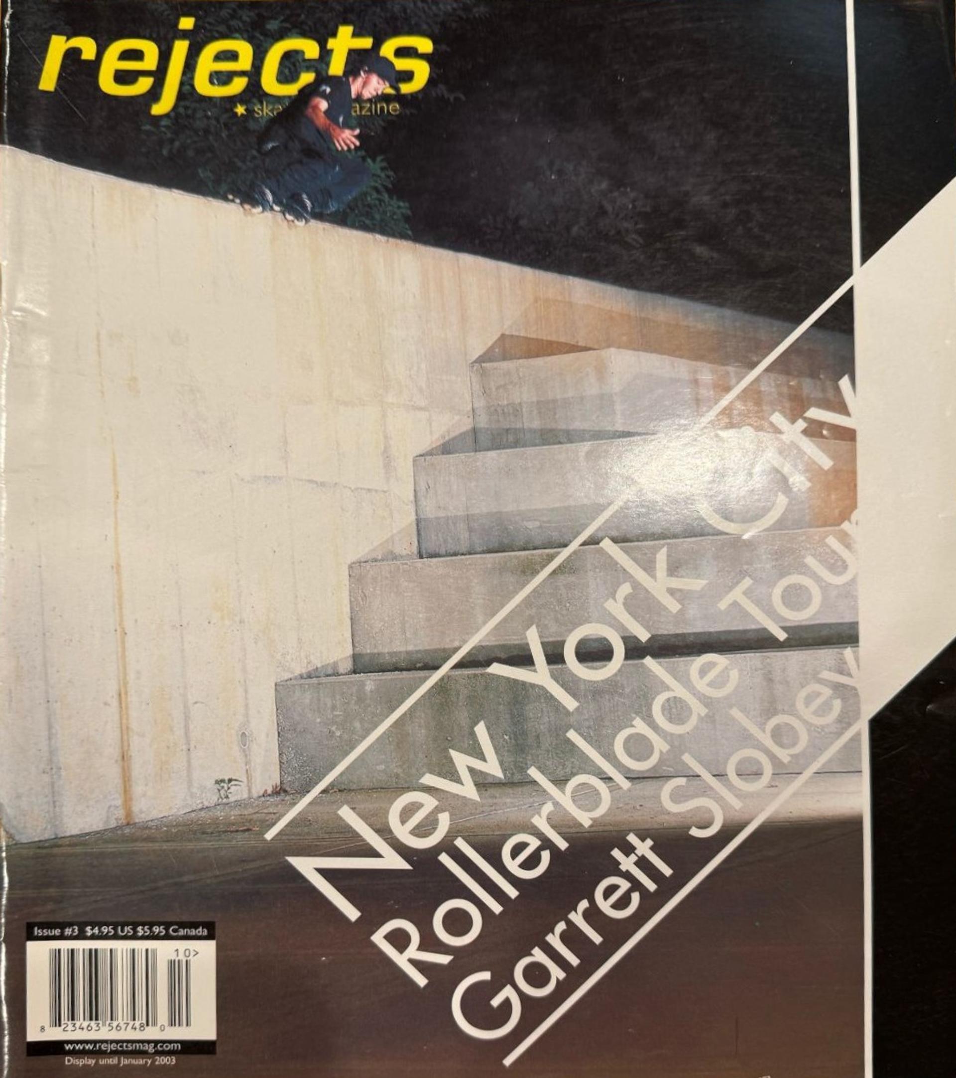 Rejects Issue 3