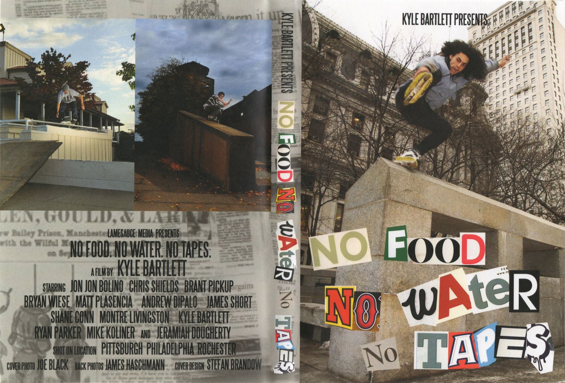 NO FOOD. NO WATER. NO TAPES.