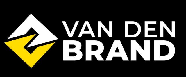 Logo van Van den Brand, hoofdsponsor van NLC’03
