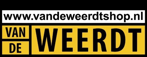 Logo van Van de Weerdt, doeksponsor