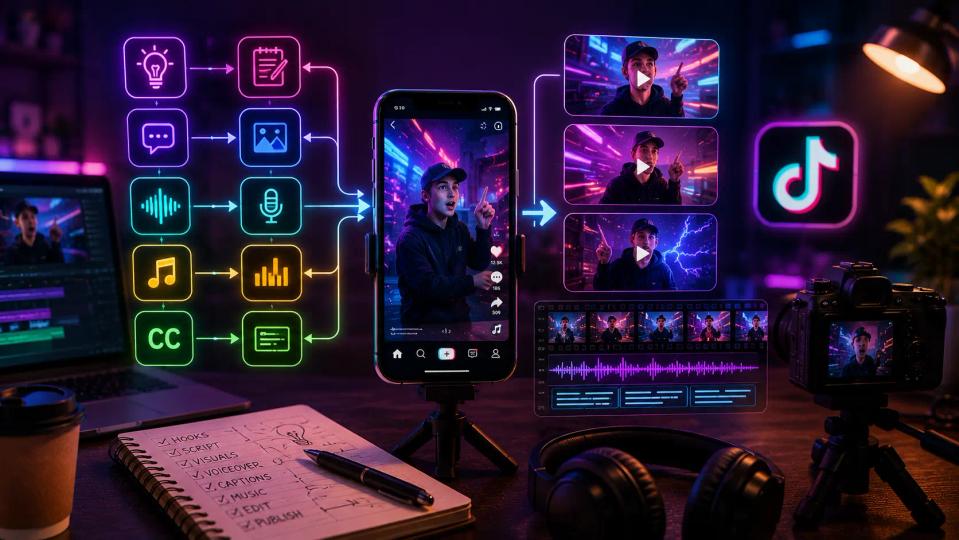 How to Create Viral TikTok AI Videos Automatically