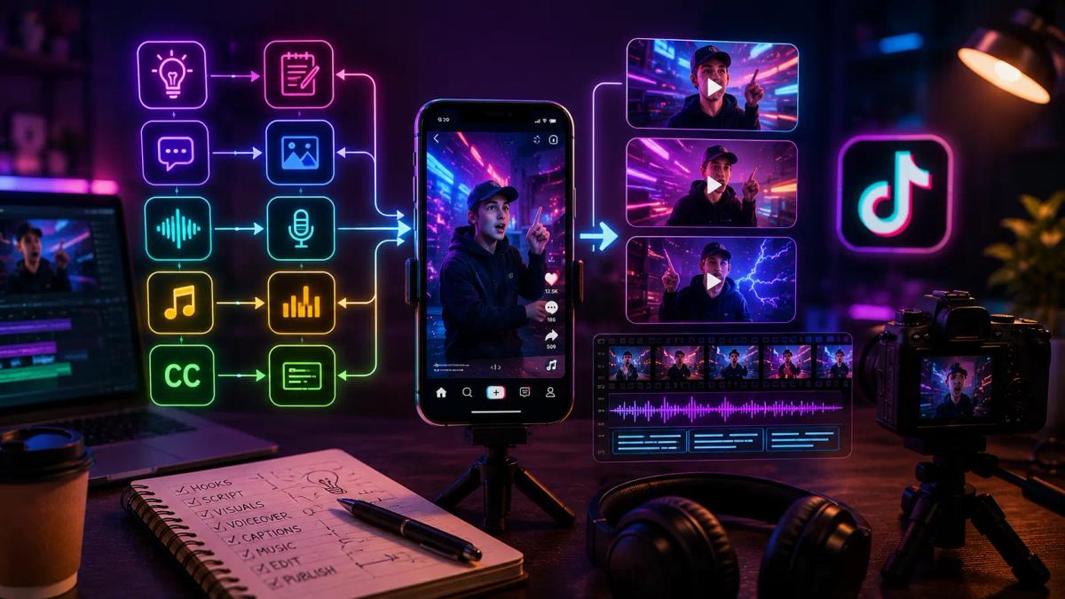 How to Create Viral TikTok AI Videos Automatically