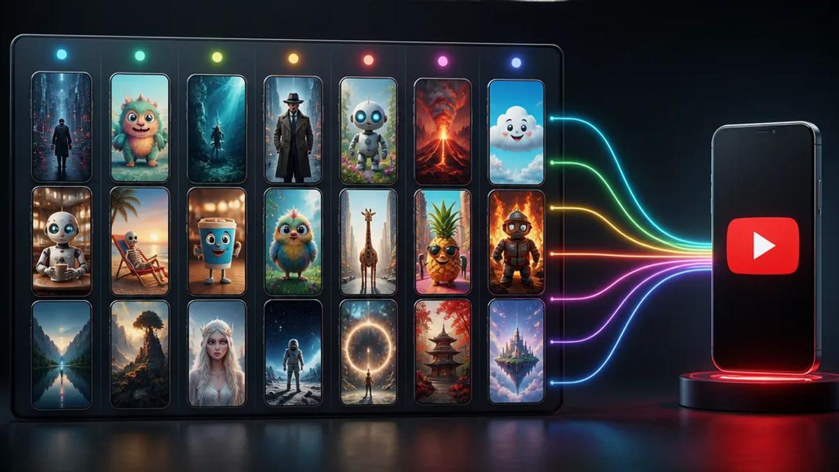 Automate Faceless YouTube Channel with Daily AI Video Series