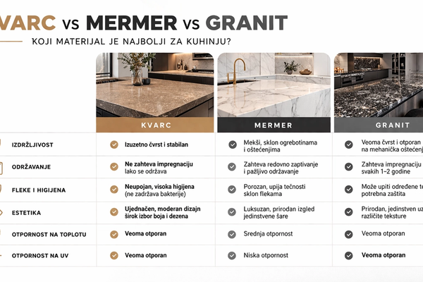 kvarc mermer granit