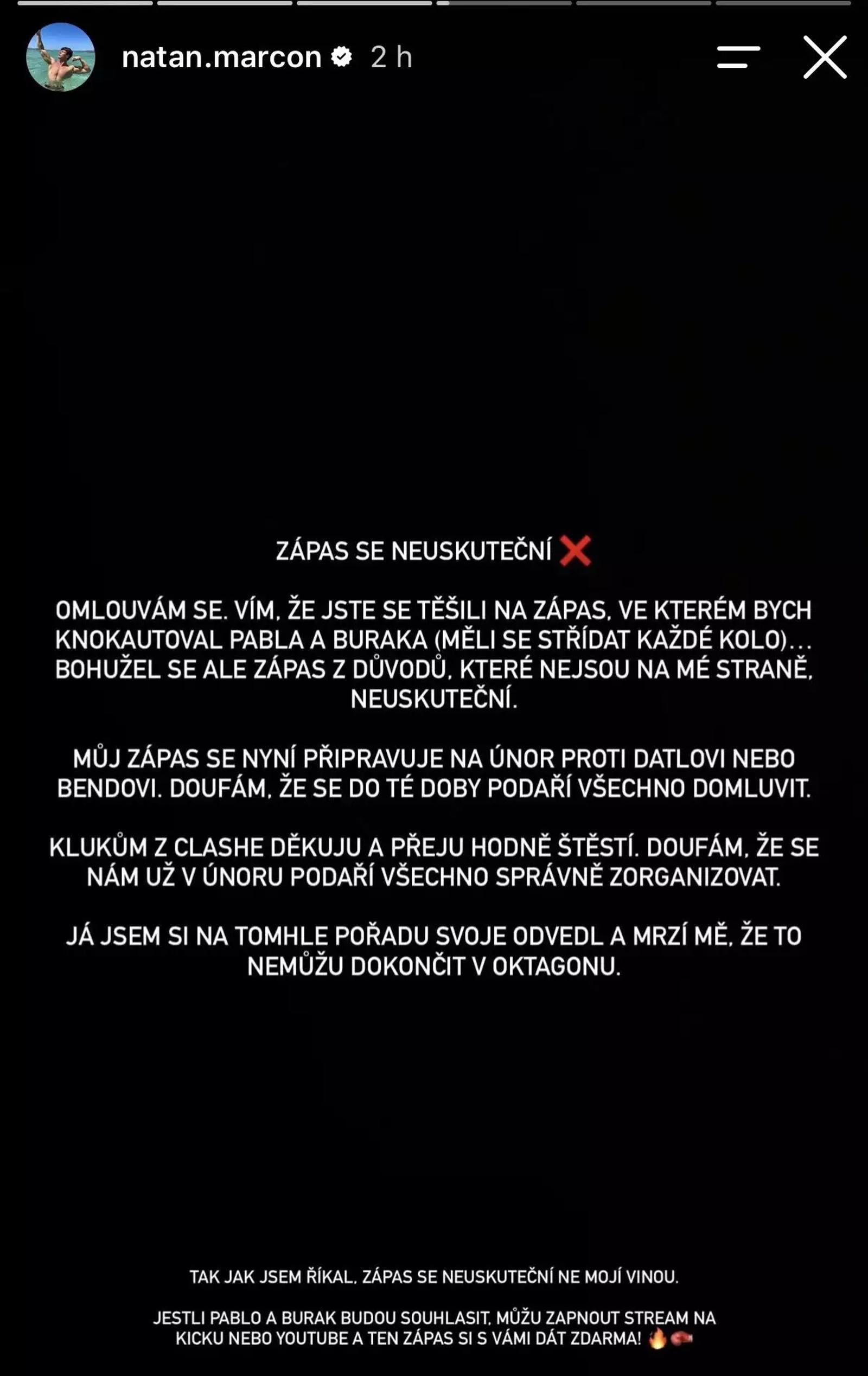 Vyjádření natana