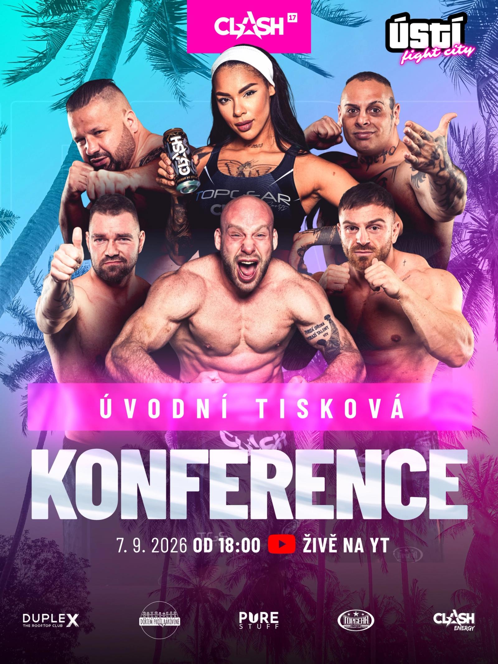 Plákát úvodní tiskové konference