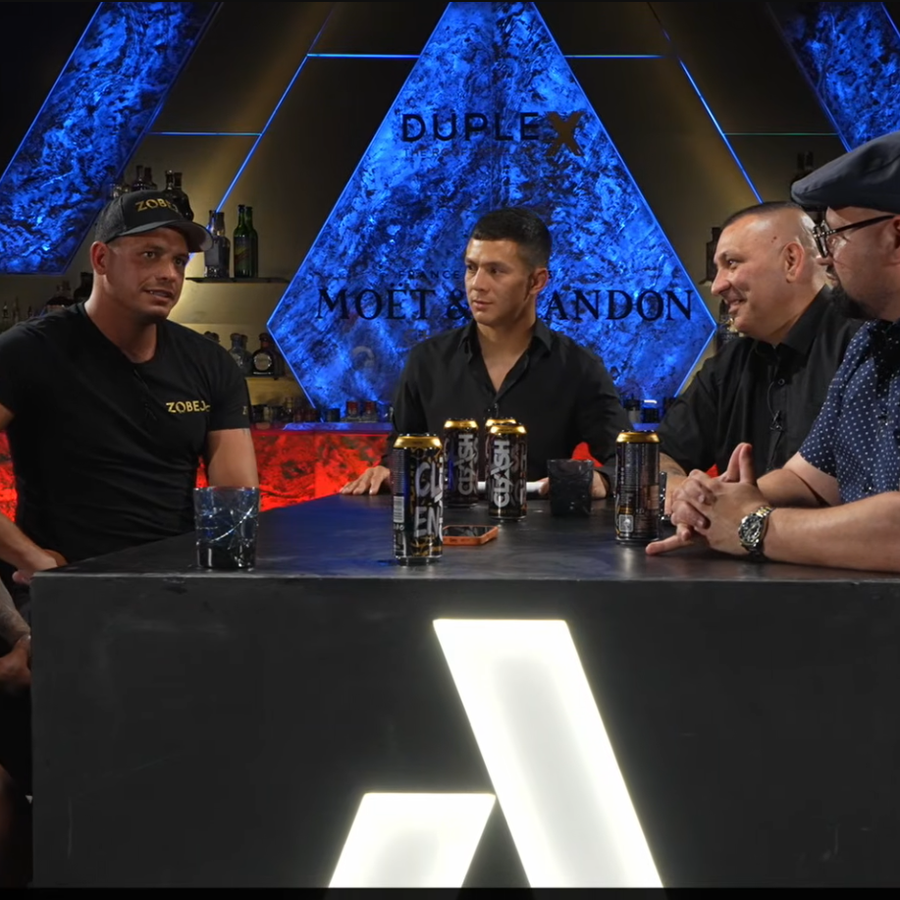 B4THECLASH mezi Alexem Cvernou, Láďou Řezníčkem, Tomášem Pollákem a Fero Dirdou