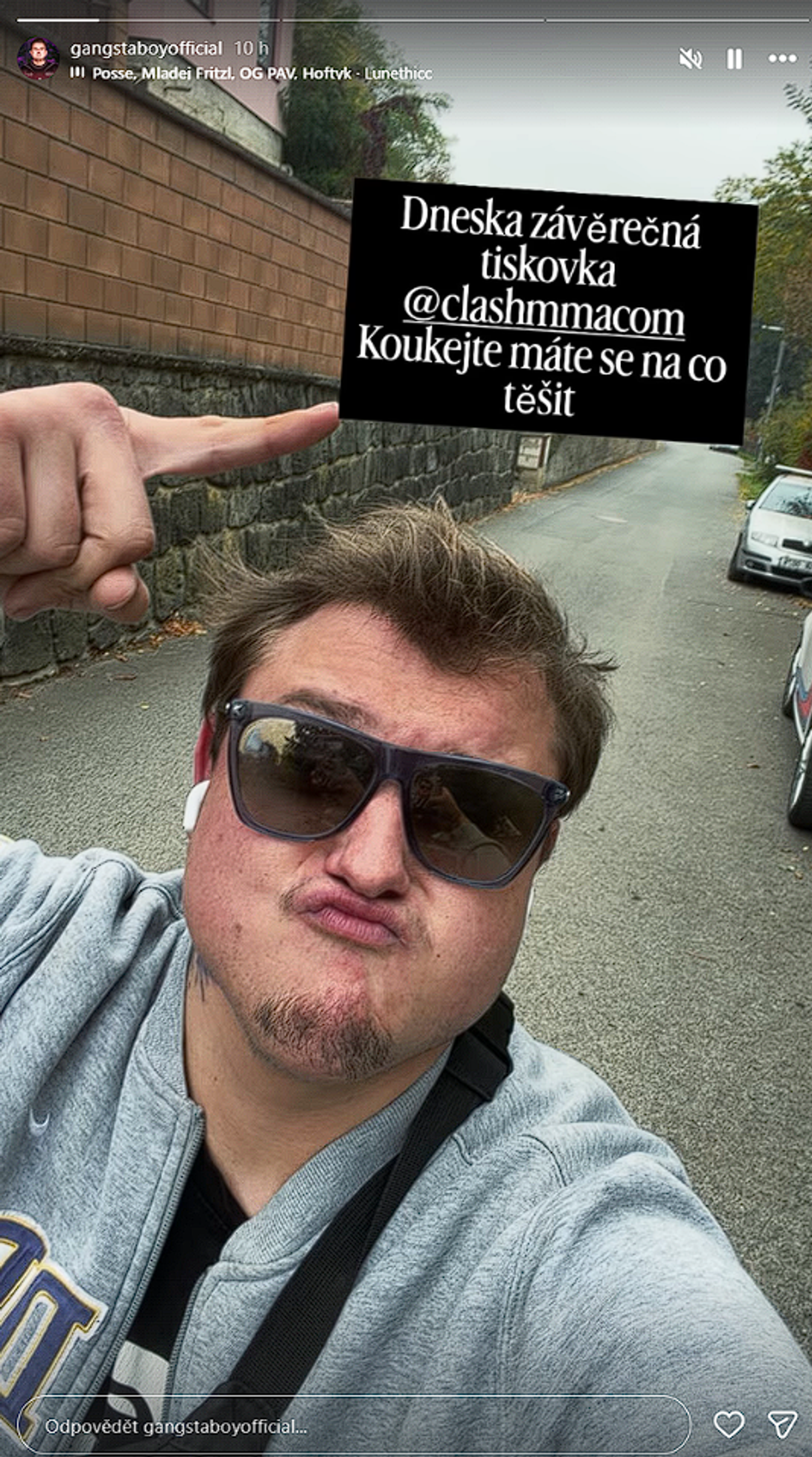 Veselý na ig story