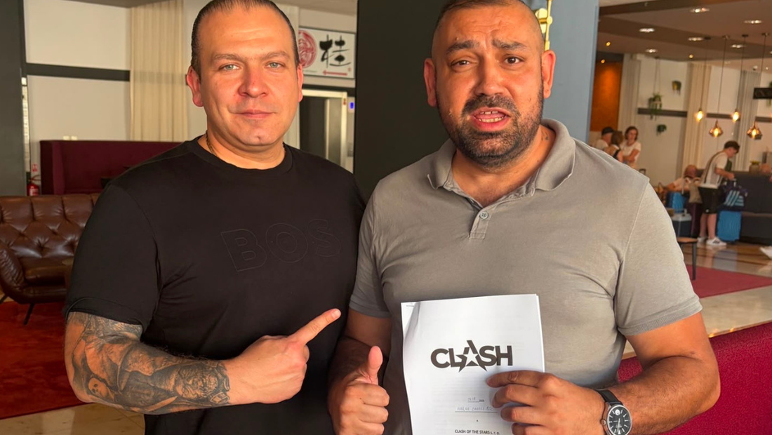 Cavali a spolumajitel Clashe Tyberiusz Labudek