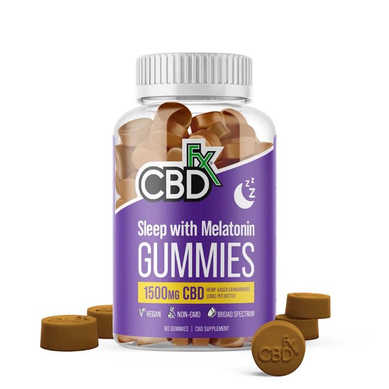 CBDfx Full Spectrum CBD + Delta 9 THC Gummies (Berry Buzz)