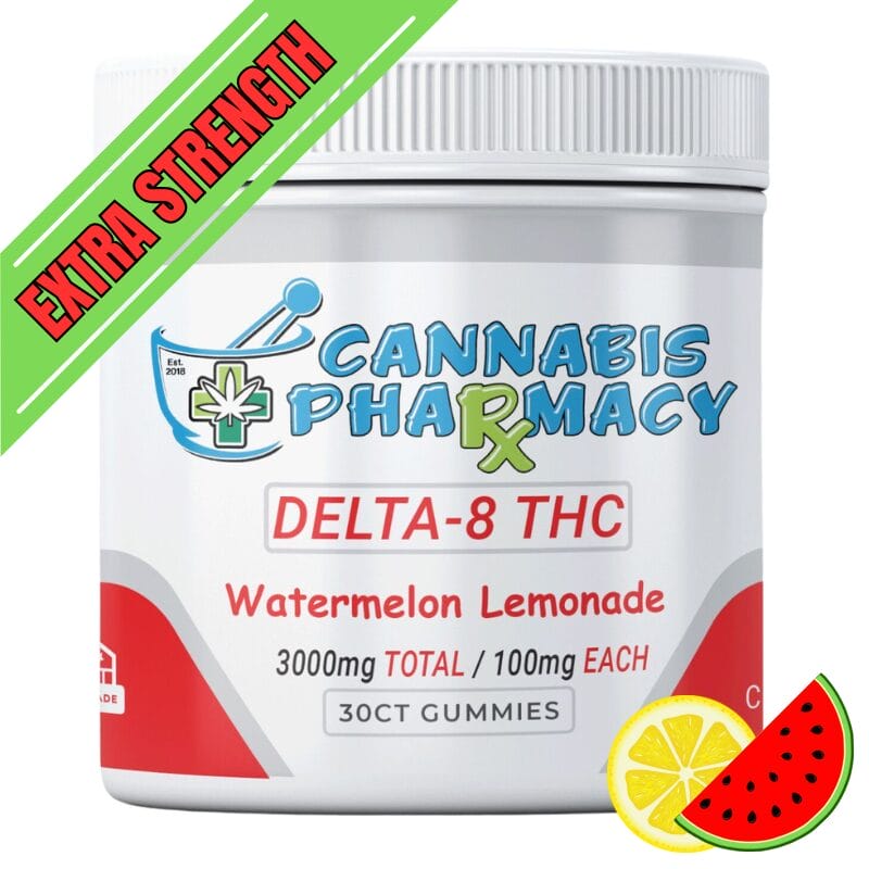 Cannabis Pharmacy 100mg Delta 8 THC Gummies (30ct)