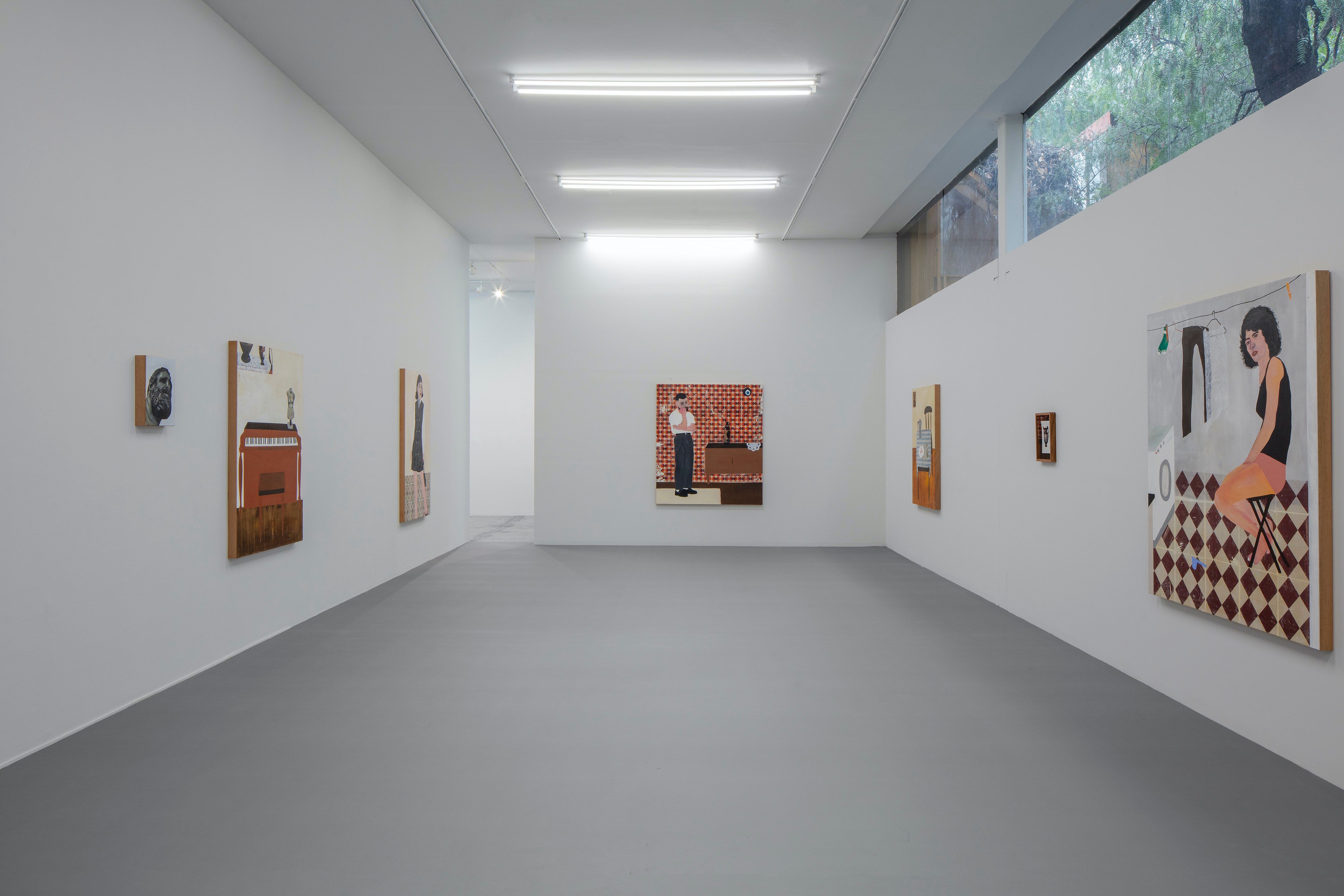 Vista de exposición, Labor, 2023.