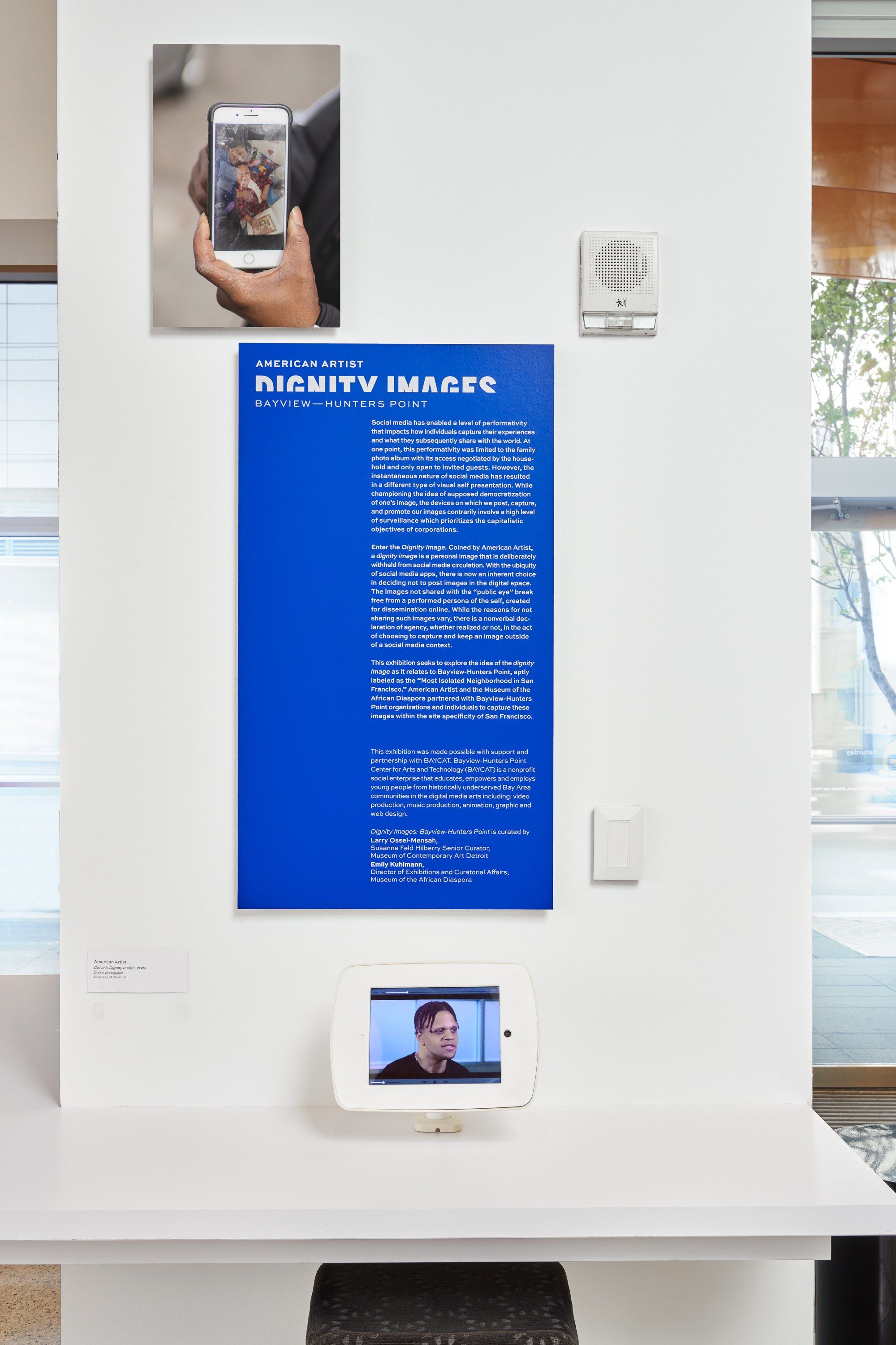 Dignity Images: Bayview-Hunters Point | Installation view | 2019
