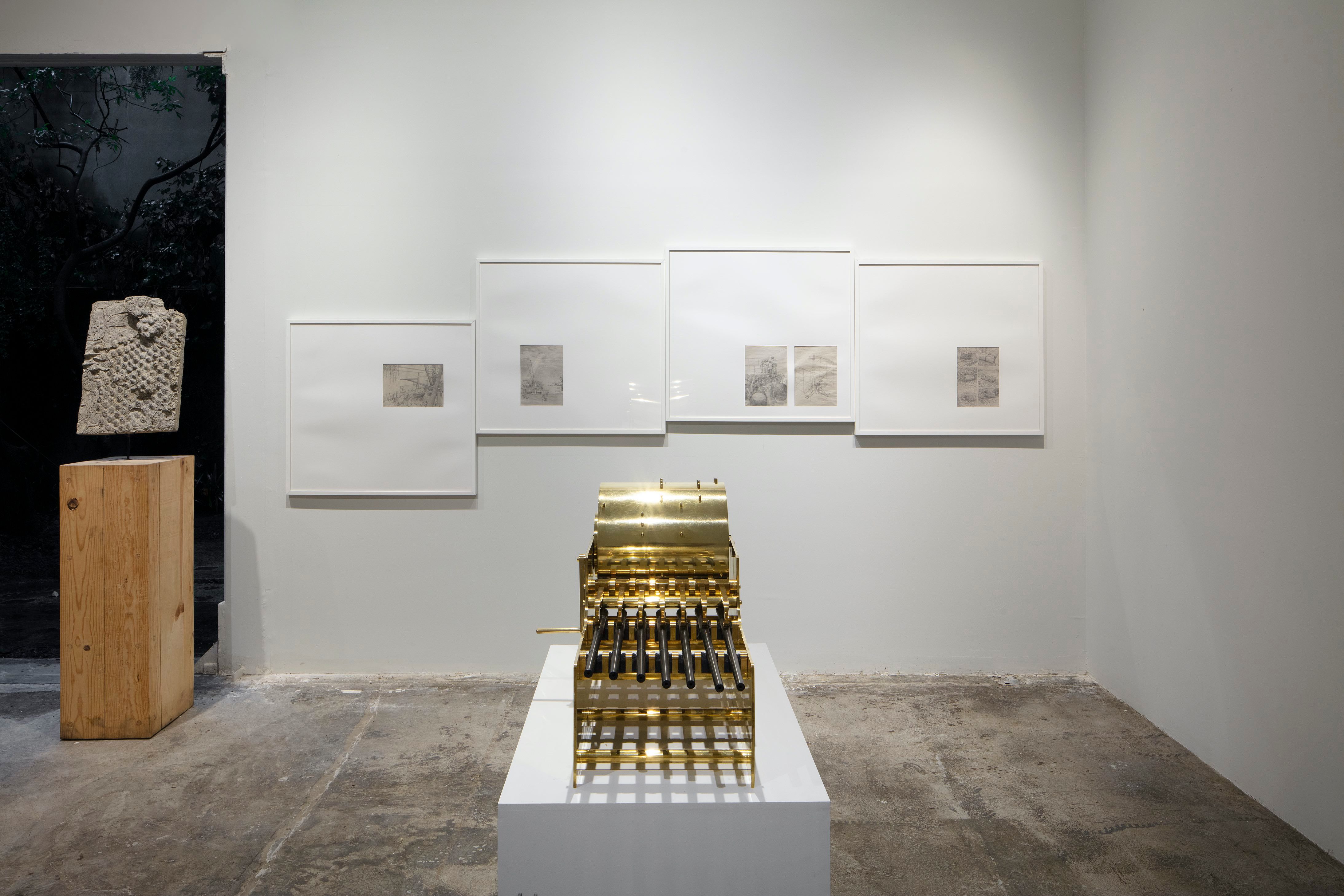 Vista de exposición. Labor, 2024.