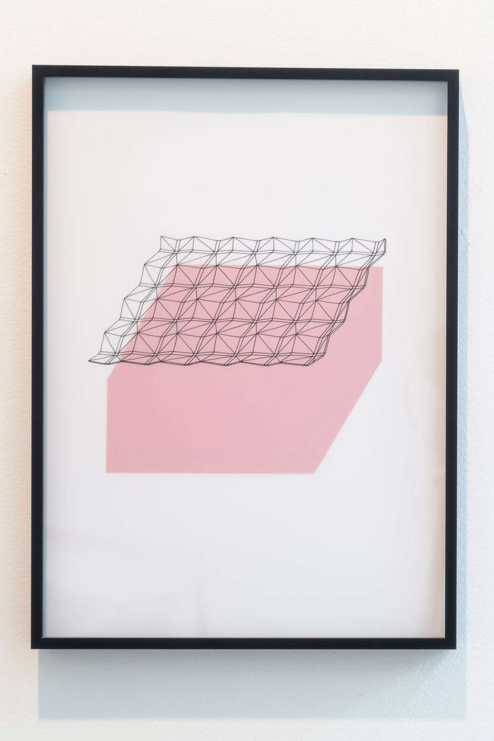 Baghdad Screen Study 1 | Ink on mylar, layered over paper collage on board 55 x 40 cm (21.65 x 15.75 inches) | 2014