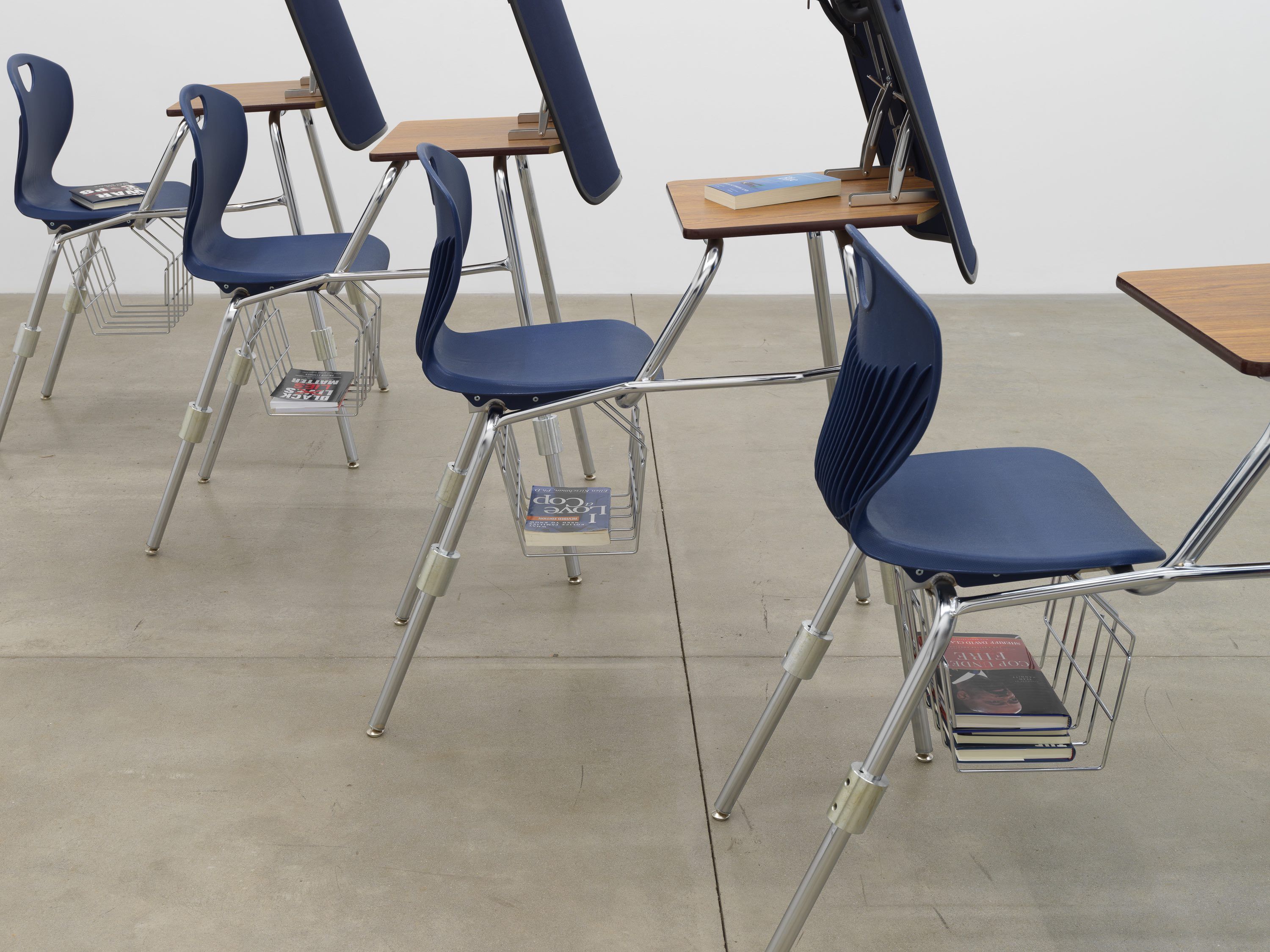 I’m Blue (If I Was █████ I Would Die) | installation view | Koenig & Clinton, Brooklyn | 2019