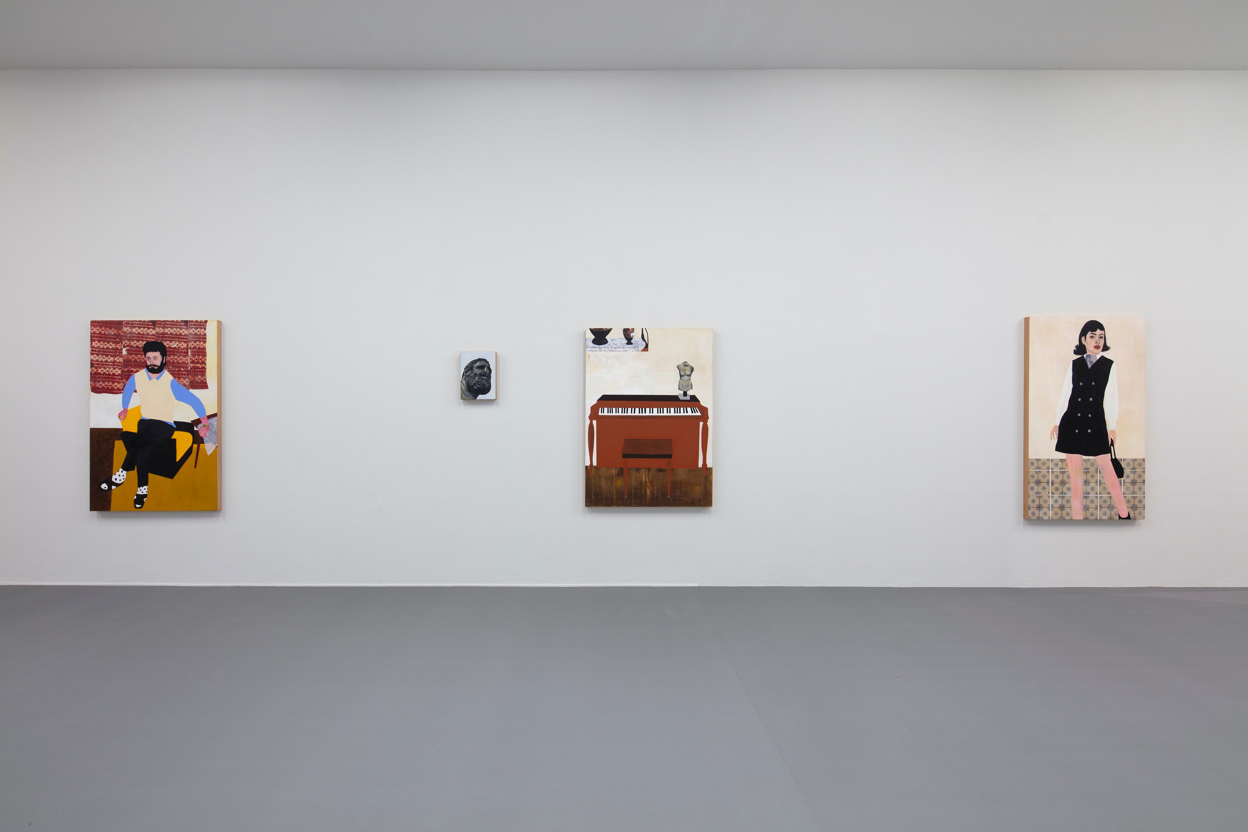 Vista de exposición, Labor, 2023.