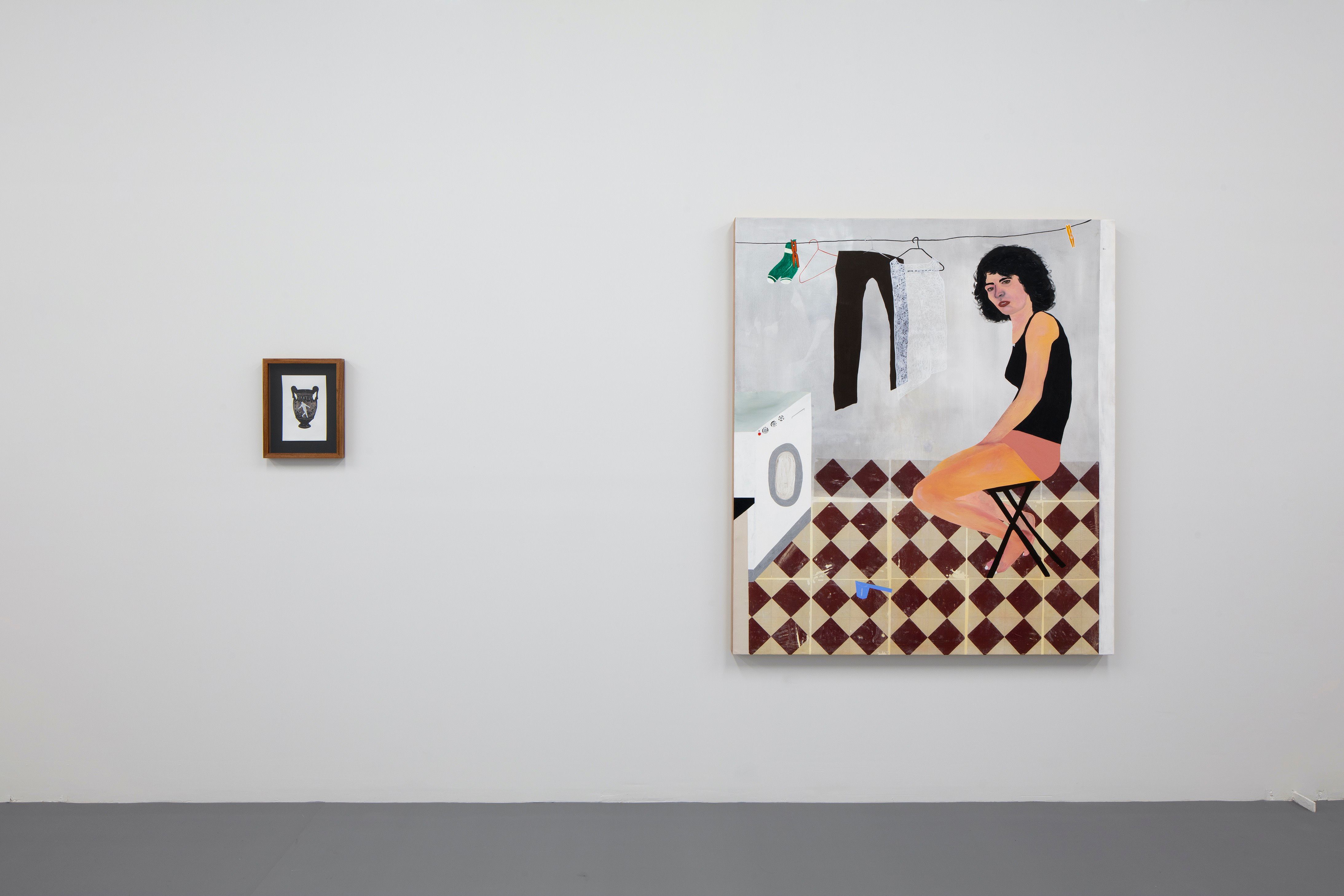 Vista de exposición, Labor, 2023.