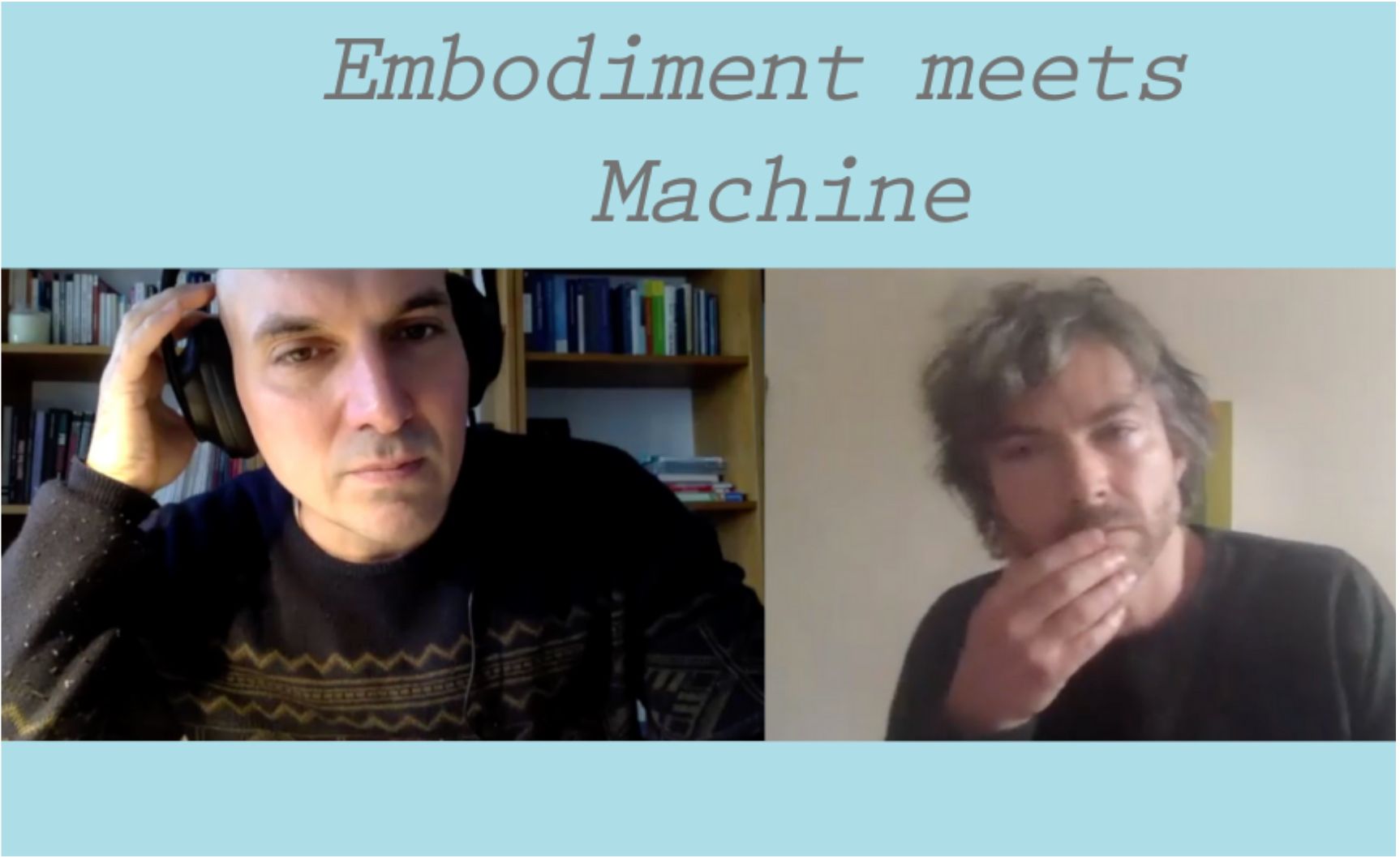 Embodiment Meets Machine | Ahora disponible en Vimeo Jan Peter Hammer