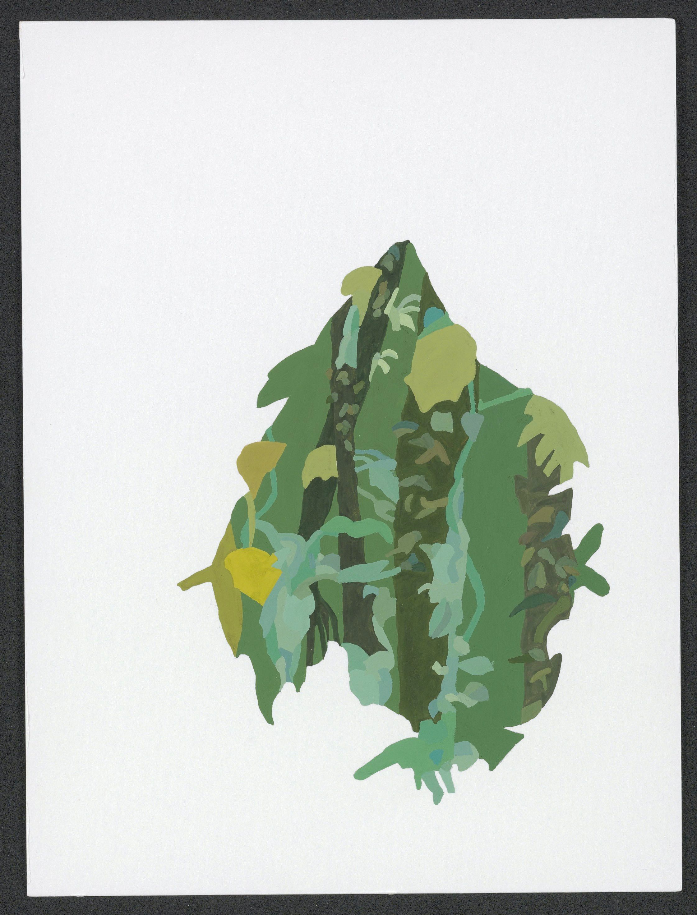Forest Windows | Gouache sobre papel | 18 x 24 cm | 2012