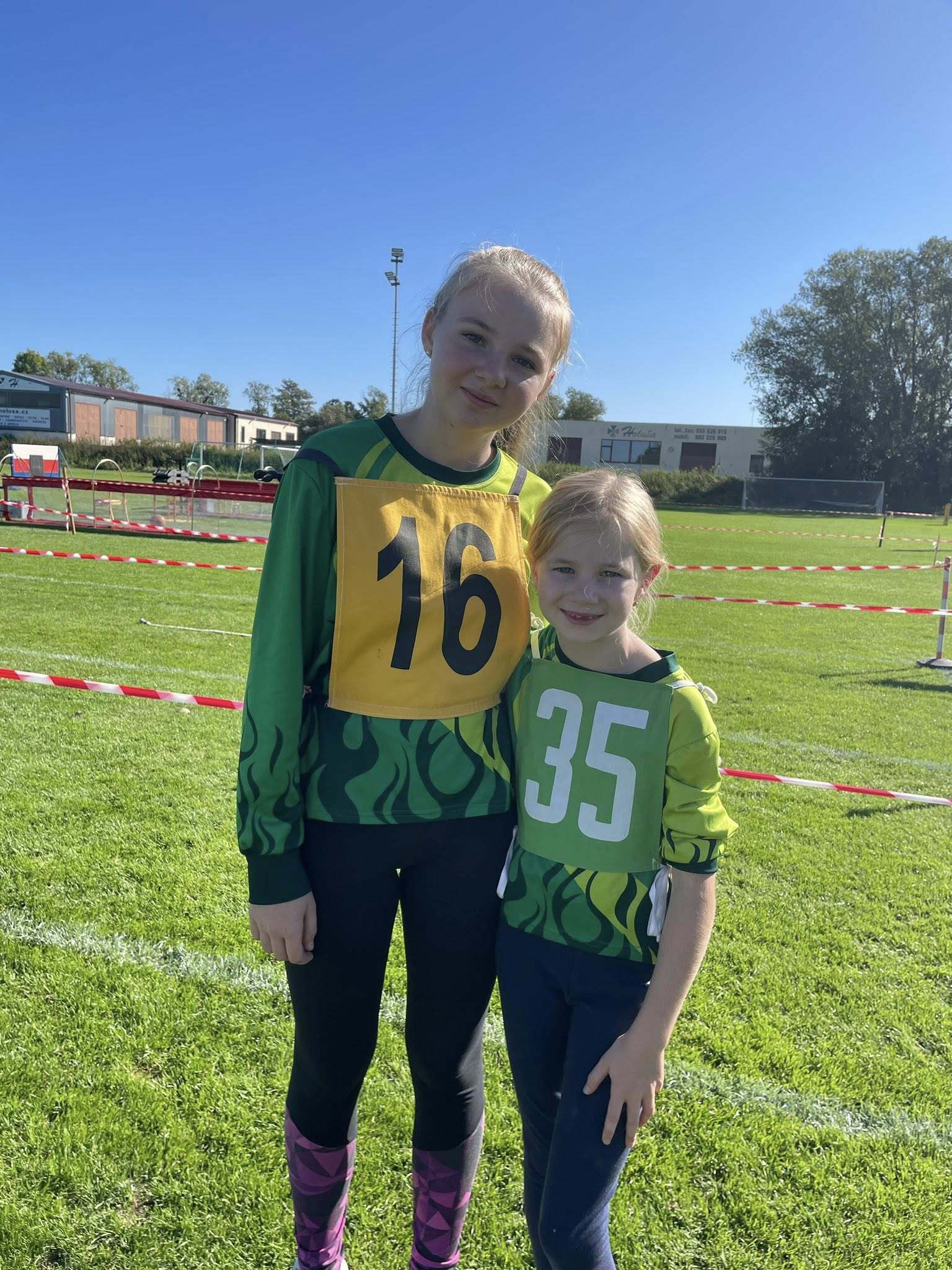 Dnes se Viky a Tery zúčastnily posledního závodu ligy TFA mladých hasičů Moravskoslezského kraje