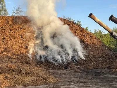 POŽÁR, SKLÁDKA, BERNARTICE