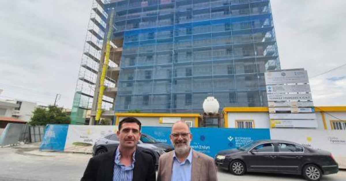 אתר בנייה של פרויקט דיור בר השגה בלימסול