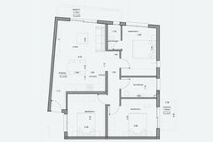Квартира №209 с 3 спальнями в ITHAKA Homes, Пила, Ларнака — план этажа