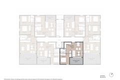 1-bedroom apartment No. B201 in ARYA, Germasogeia, Limassol — floor plan