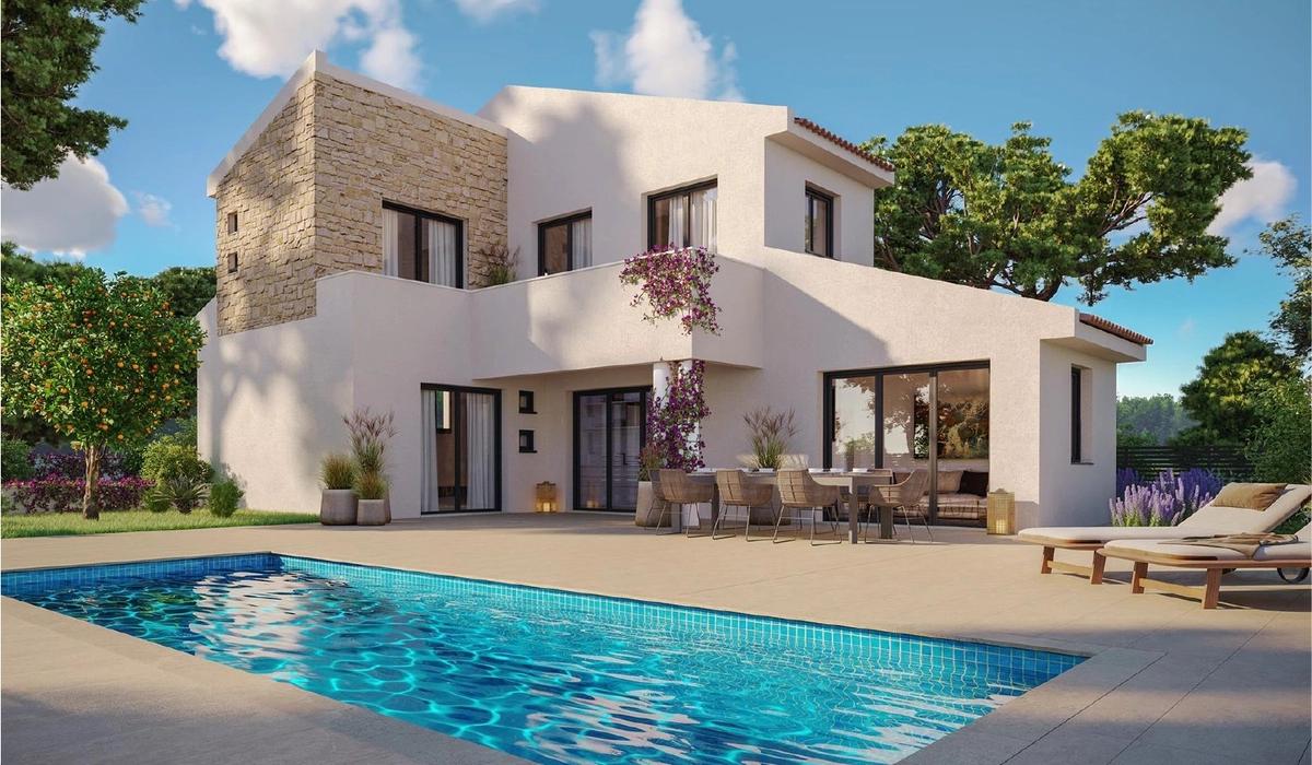 Вилла №16 с 3 спальнями в Pissouri Forest Park, Писсури