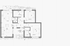דירת 2 חדרי שינה מס׳ 113 ב-ITHAKA Homes, פילה, לרנקה — תוכנית דירה