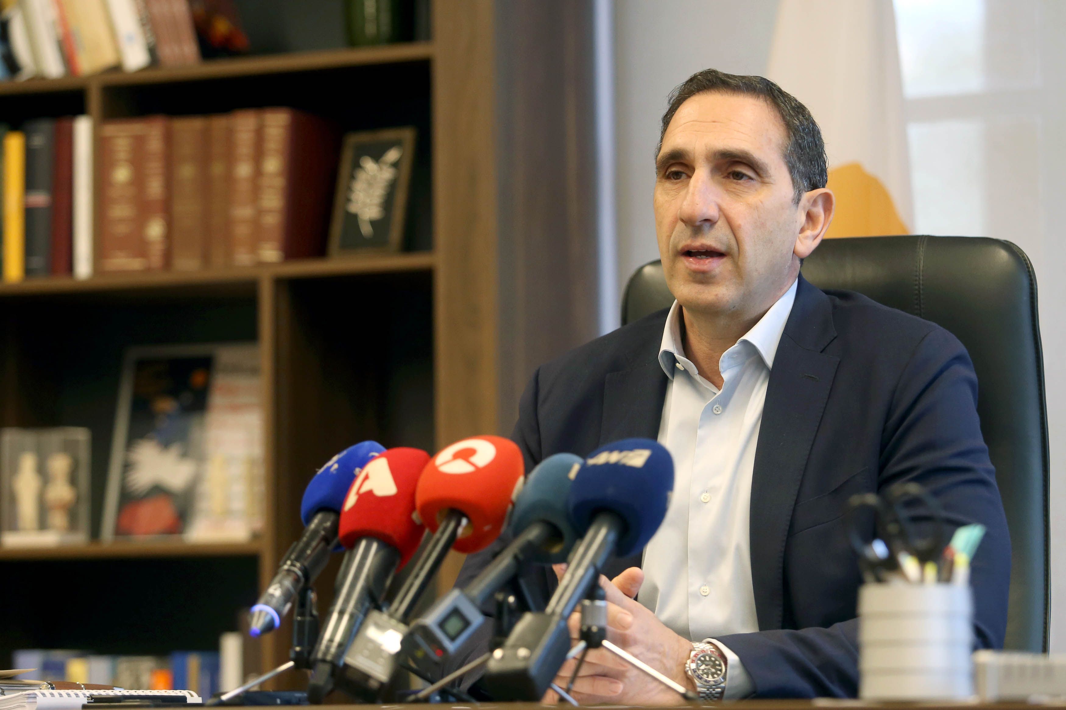 Cyprus Interior Minister Constantinos Ioannou
