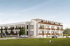 ITHAKA Homes — הבניין והשטח הירוק