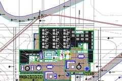 AKIO — roof plan: penthouse roof gardens