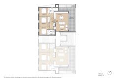 3-bedroom penthouse No. D501 in ARYA, Germasogeia, Limassol — floor plan