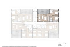 2-bedroom penthouse No. B302 in ARYA, Germasogeia, Limassol — floor plan
