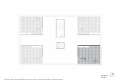 Penthouse A304 — roof garden plan