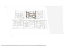 2-bedroom penthouse No. 302 in LYNEA, Linopetra, Limassol — floor plan