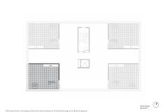 Penthouse A301 — roof garden plan