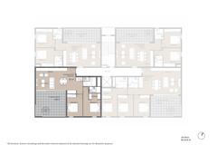 2-bedroom penthouse No. B304 in ARYA, Germasogeia, Limassol — floor plan