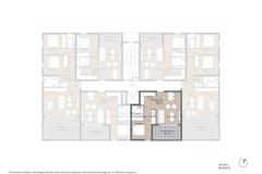 1-bedroom apartment No. A206 in ARYA, Germasogeia, Limassol — floor plan