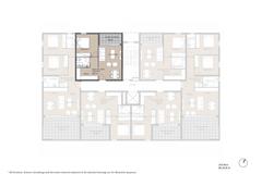 1-bedroom apartment No. A203 in ARYA, Germasogeia, Limassol — floor plan