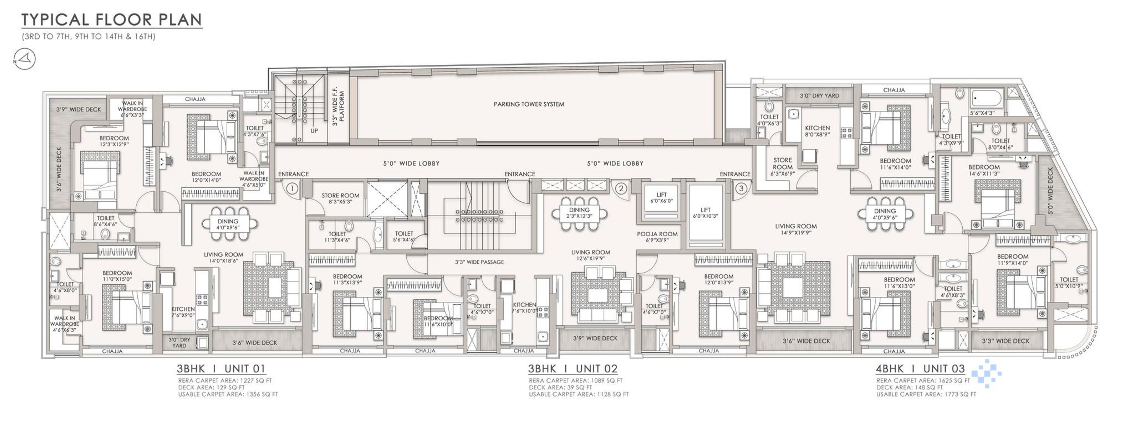 Residential Floor Plan 07