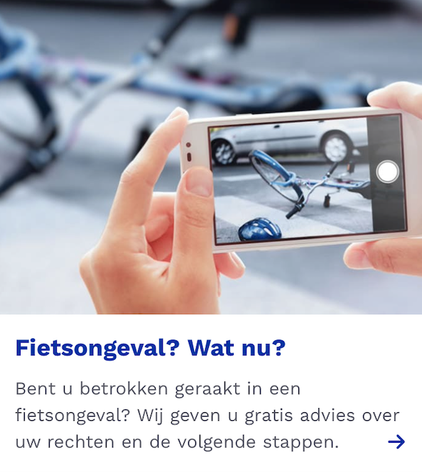 ongeval fiets fietser fietsongeval