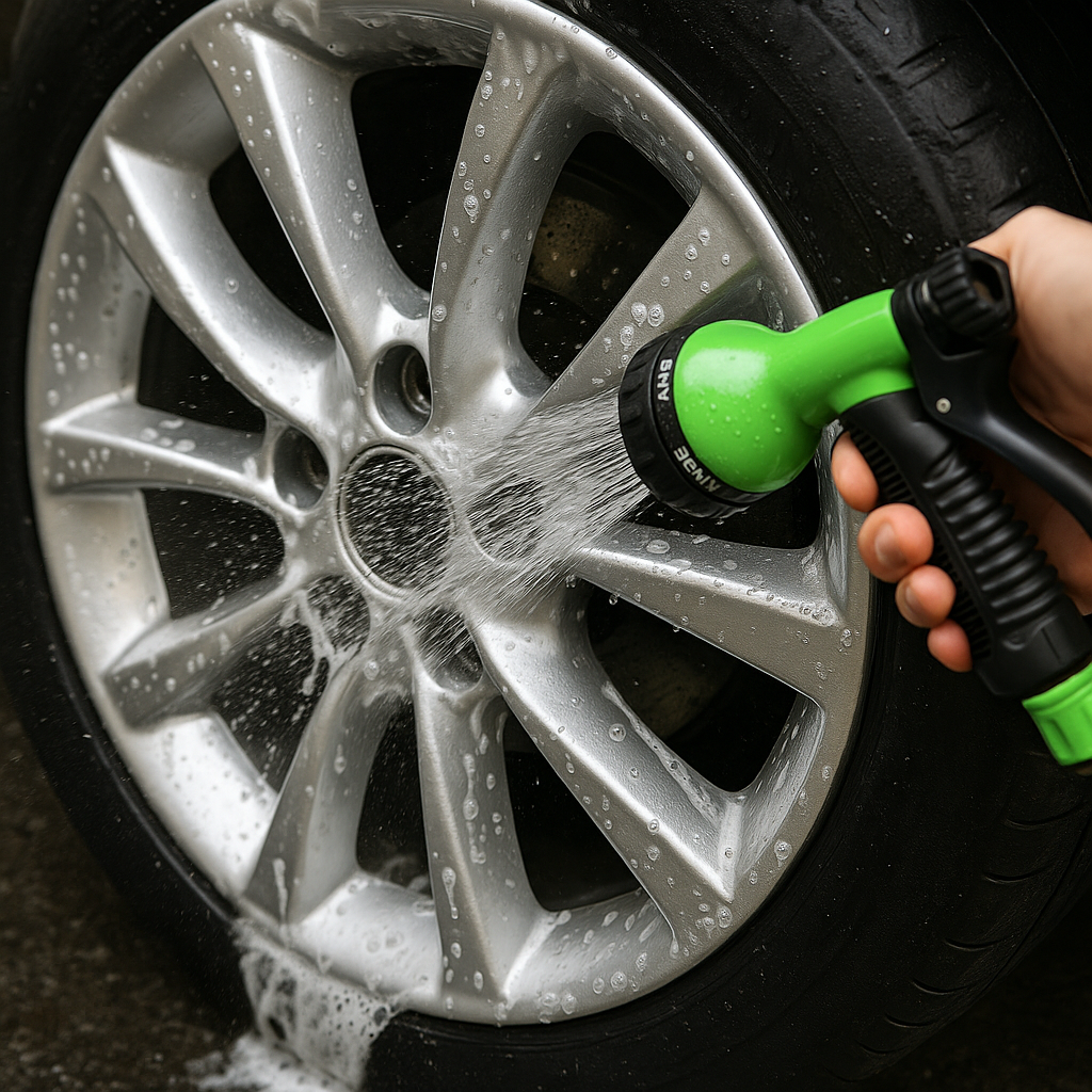 Mycie felg aluminiowych