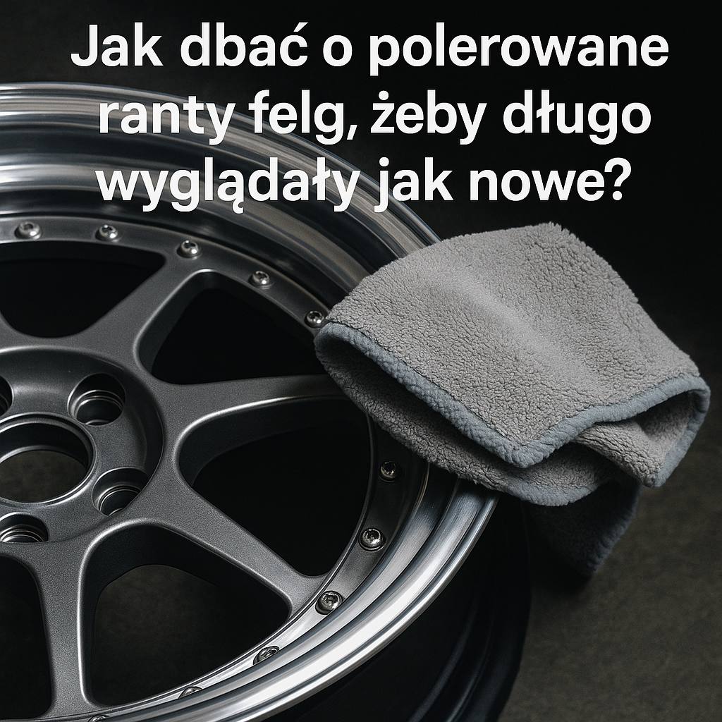 Pielęgnacja polerowanych rantów felg