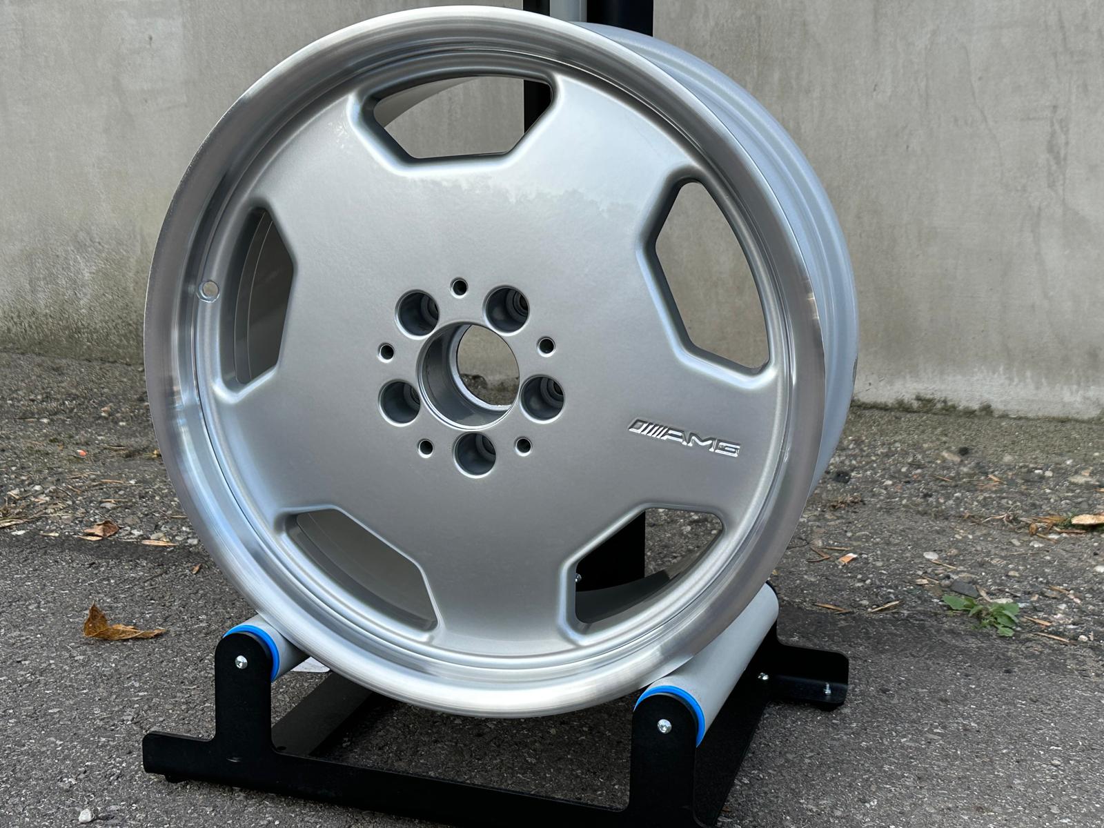 Felga Amg pomalowana na kolor Srebrny | Felga Design Zabrze