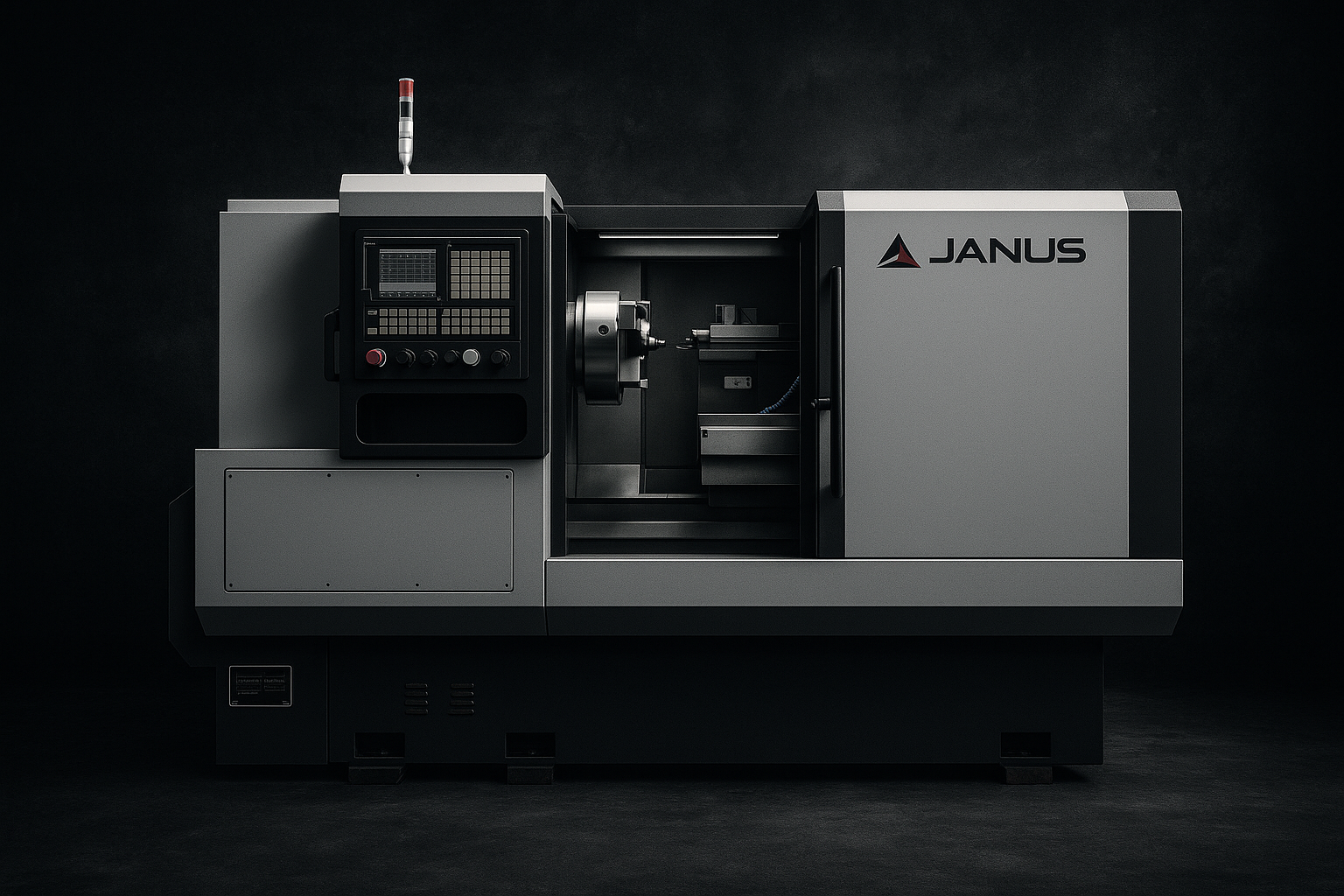 Maszyna do toczenia felg CNC - SHARK FL-630 CT CNC FLAT BED LATHES WITH SWING OVER BED > 500 MM