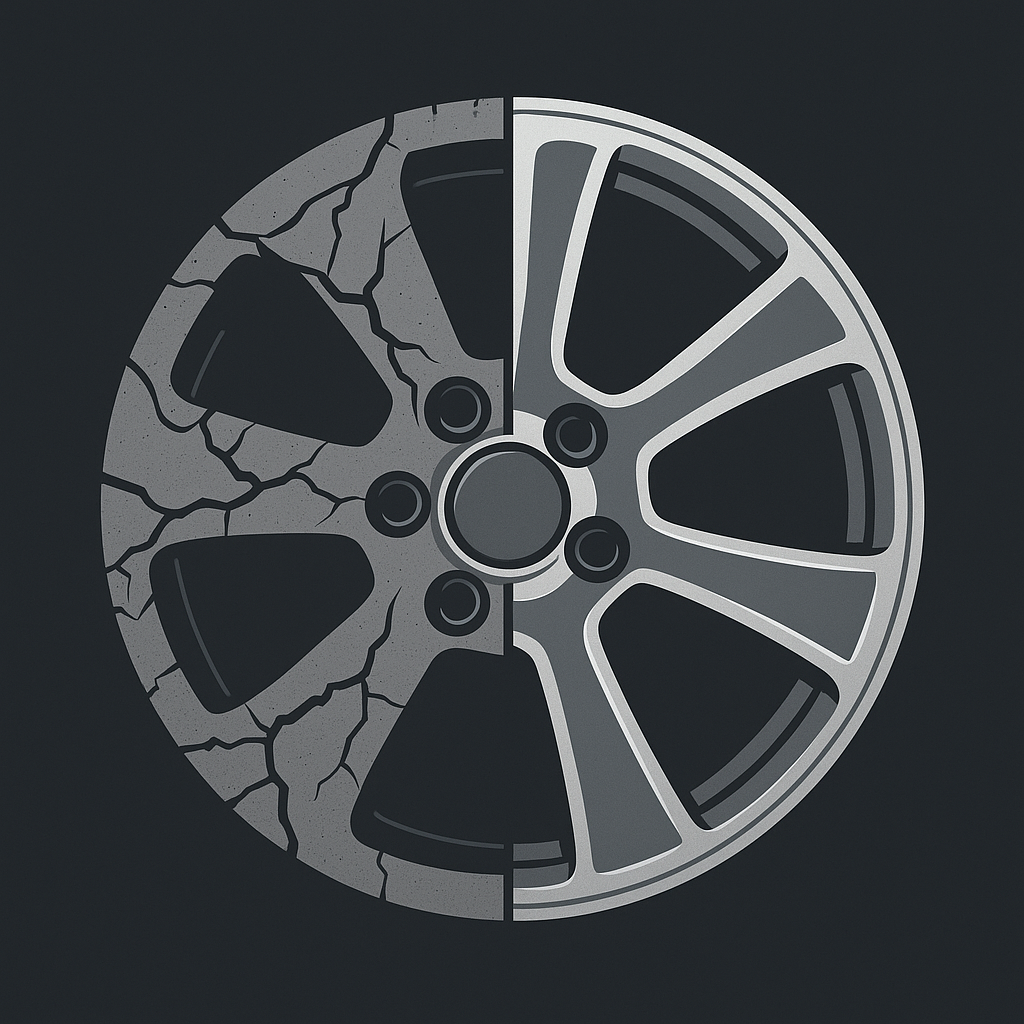 Uszkodzona Felga